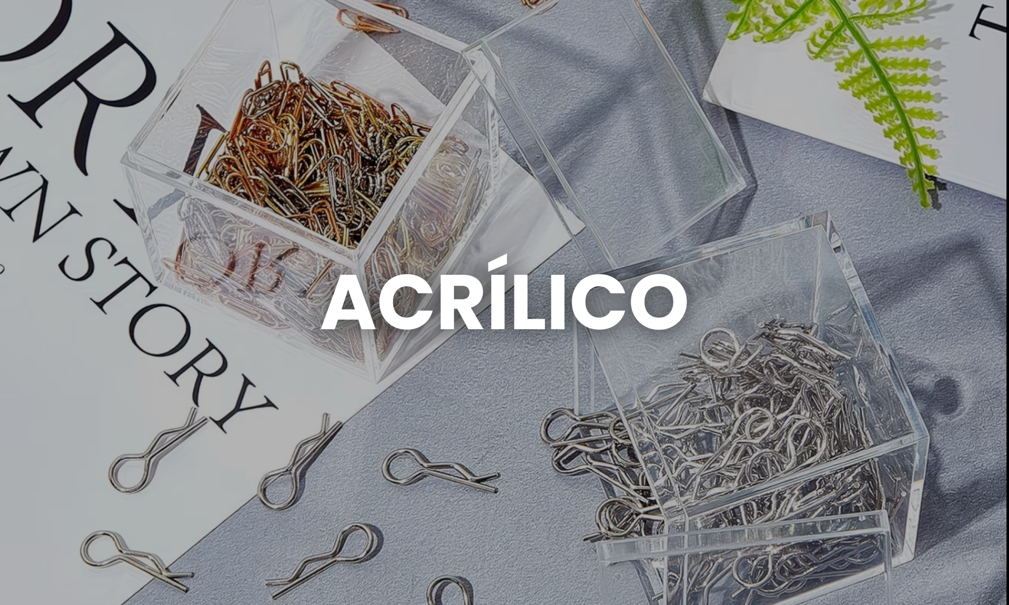 Cajas acrílico