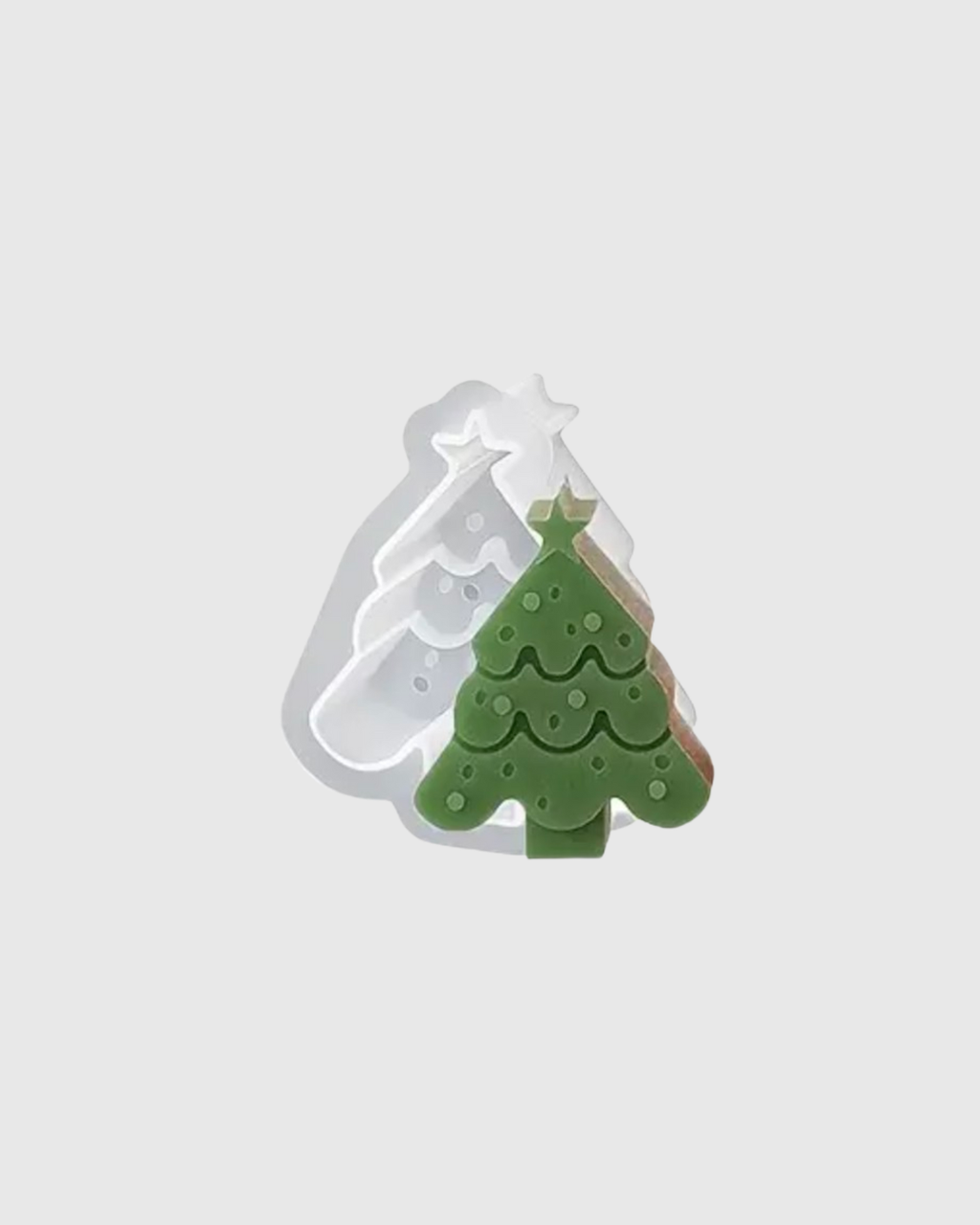 molde de silicona arbol navidad