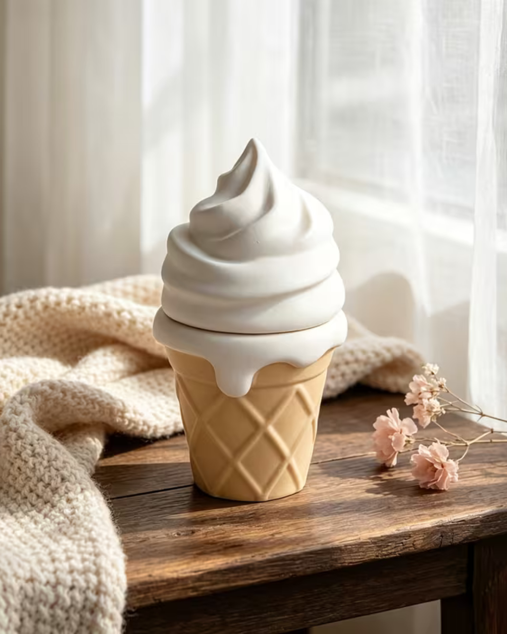 Molde de Silicona pequeño helado con Base
