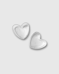 Recipiente en Acrílico en Forma de Corazón para Velas