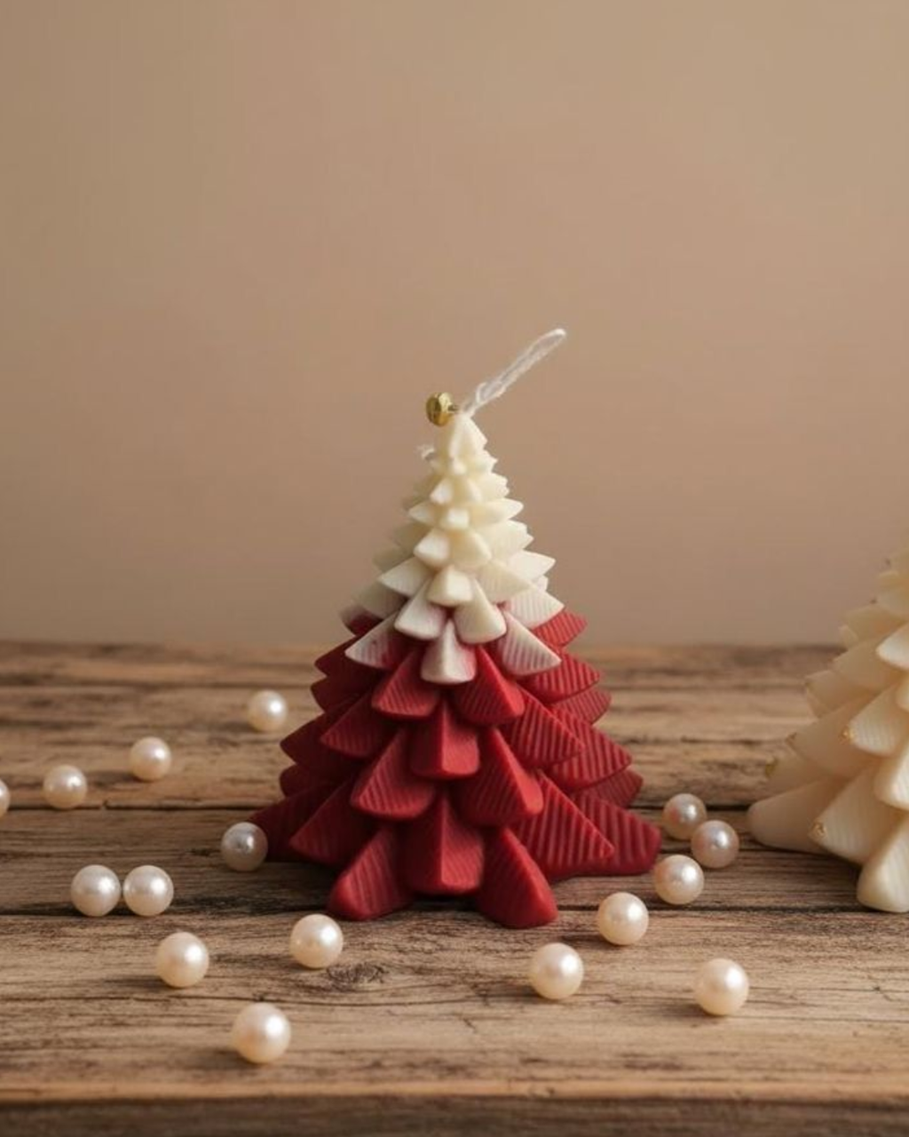 Molde de silicona árbol de navidad (pino pequeño)