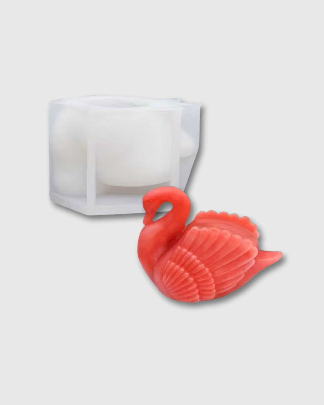 Molde de Silicona en Forma de cisne