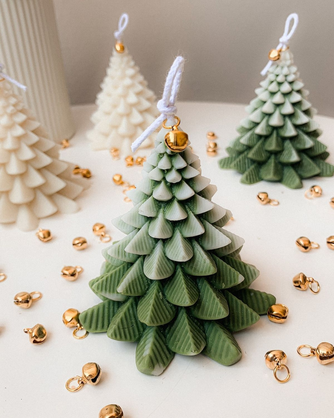 Molde de silicona árbol de navidad (pino pequeño)