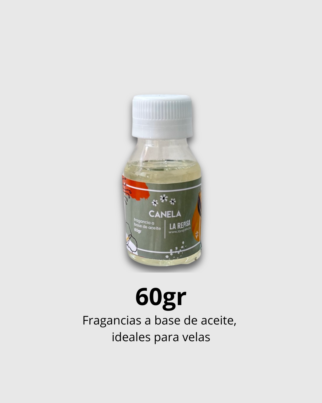 Fragancia premium: Canela 60gr