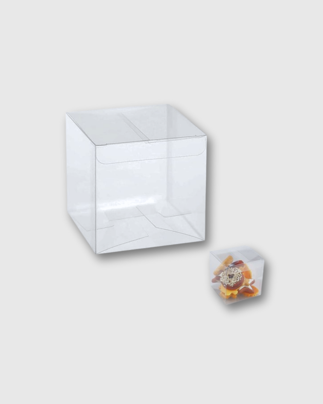 Caja de acetato 7.5x7.5x7.5cm