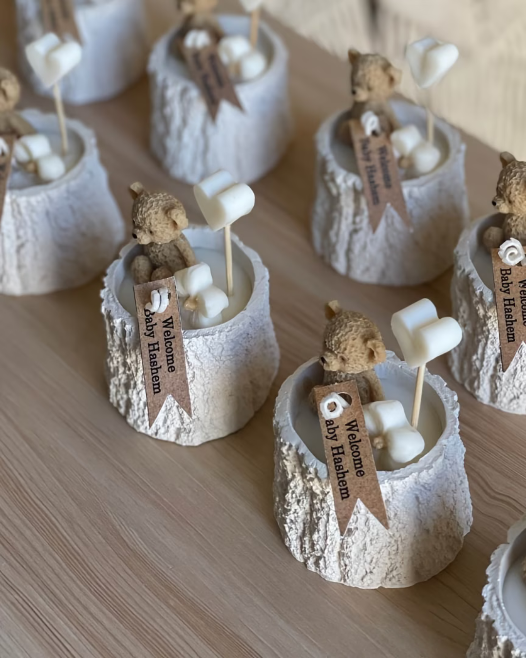 Molde de Silicona Tronco para Velas y Resina