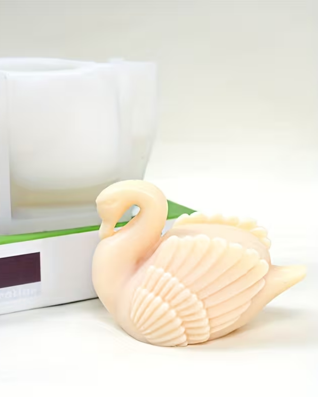 Molde de Silicona en Forma de cisne