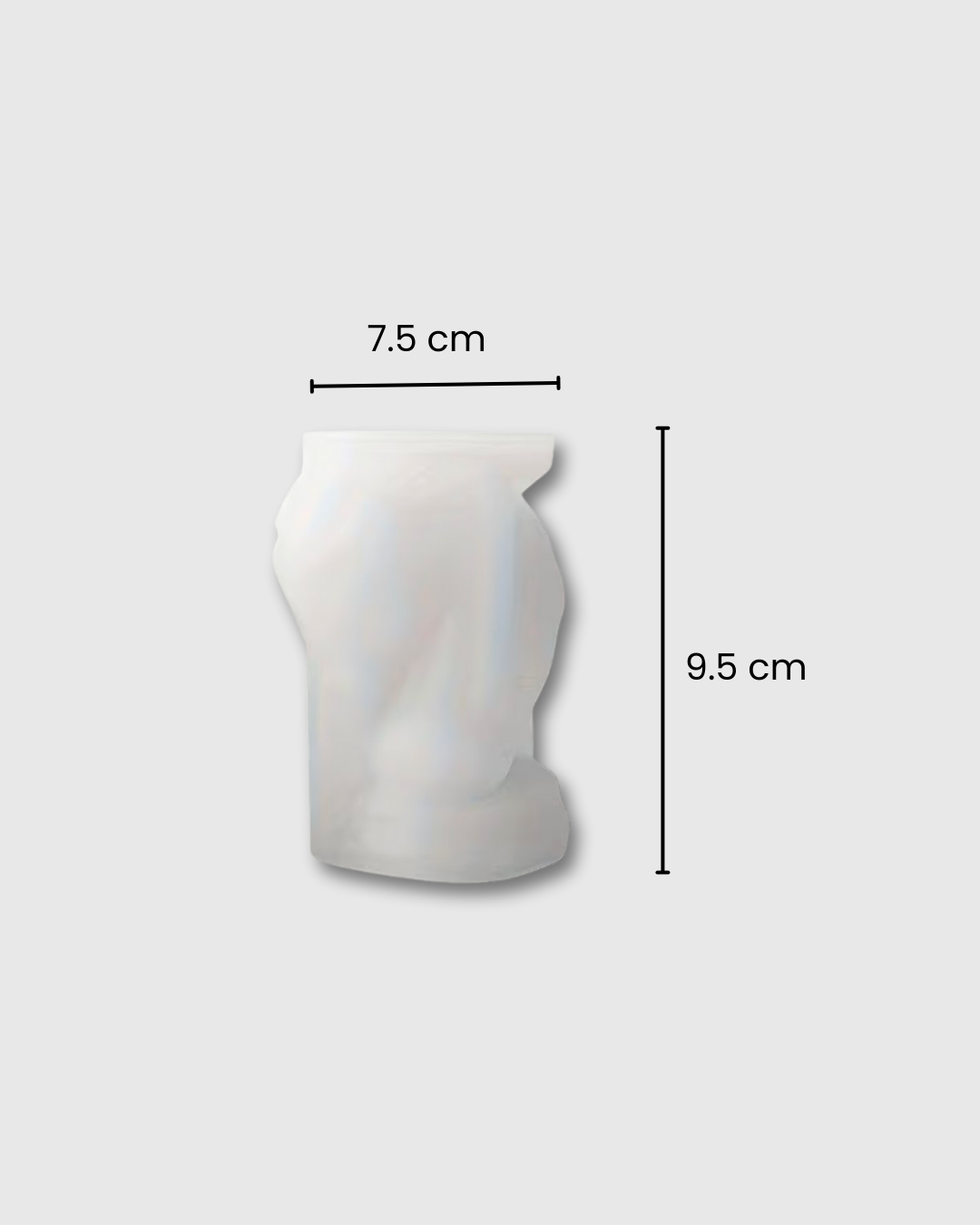 Molde de Velas de Silicona con Cabeza de Caballo