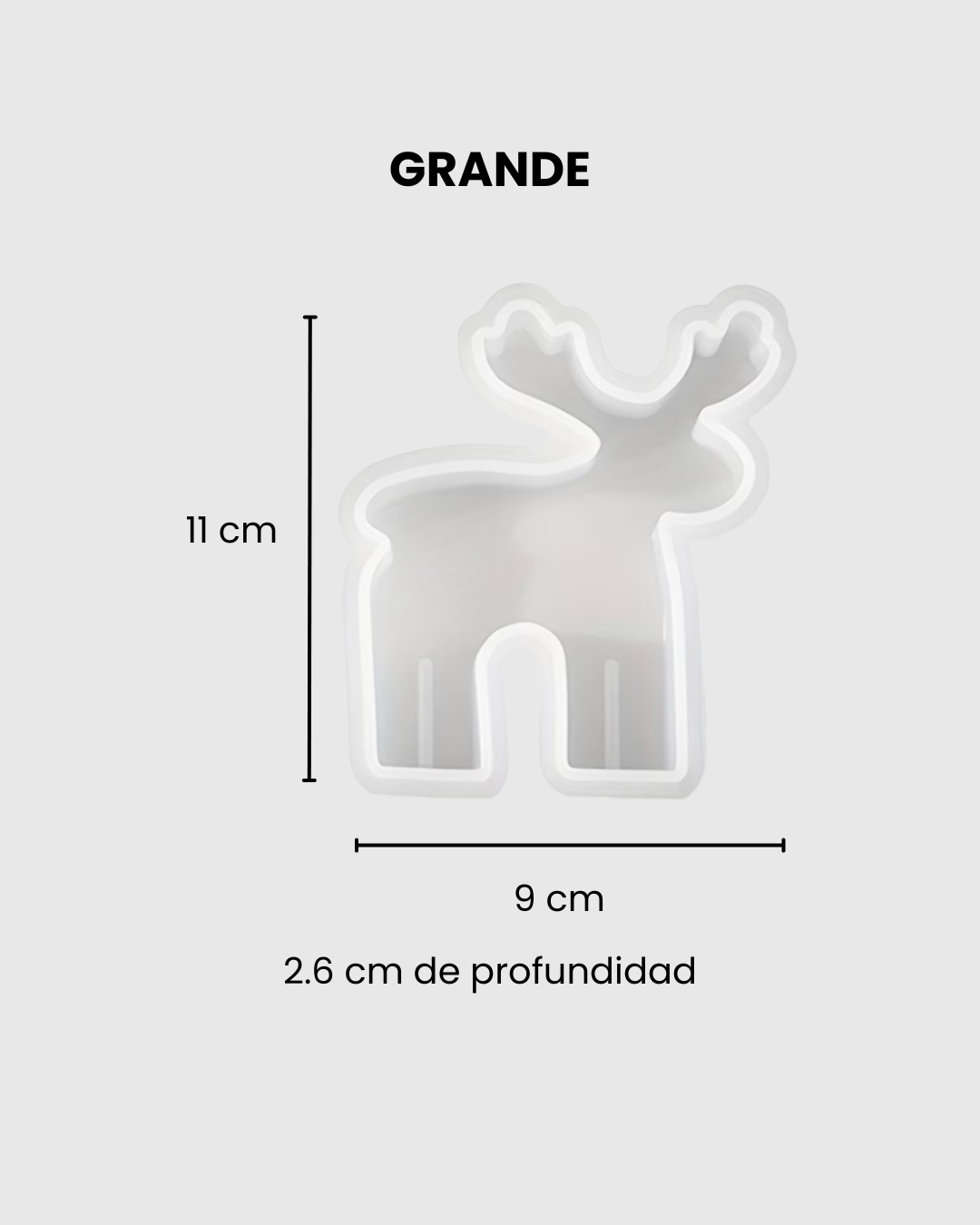 Molde de Silicona Reno Grande