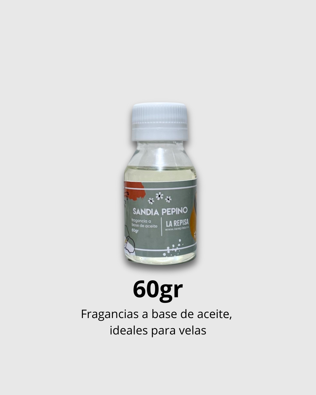 Fragancia premium: Sandia Pepino 60gr