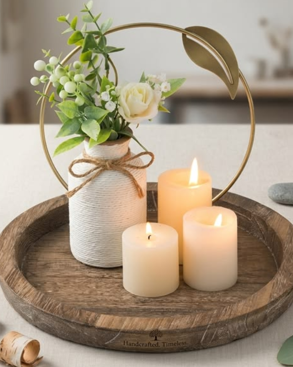 Kit de 5 Moldes Cilíndricos para Velas