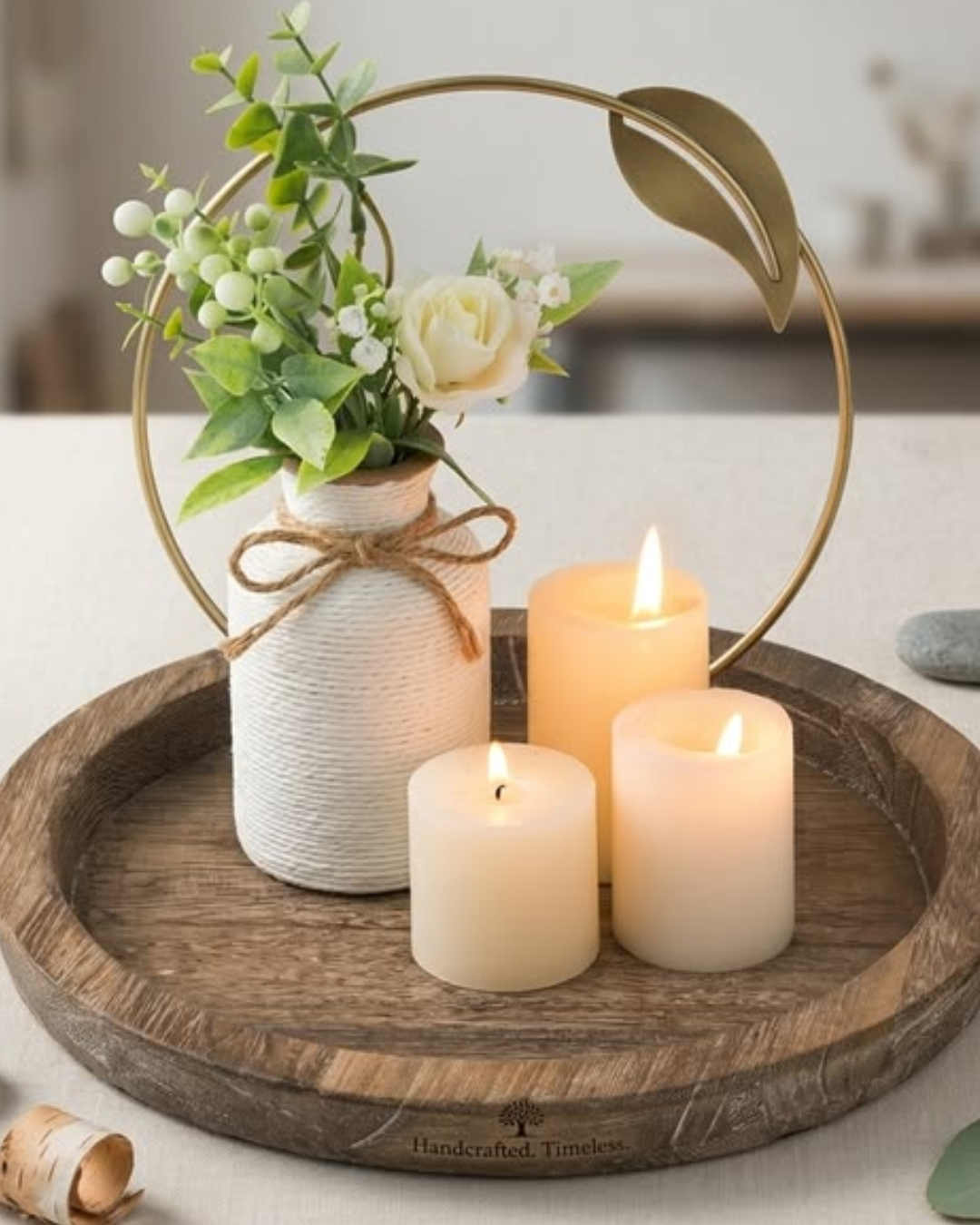 Kit de 5 Moldes Cilíndricos para Velas