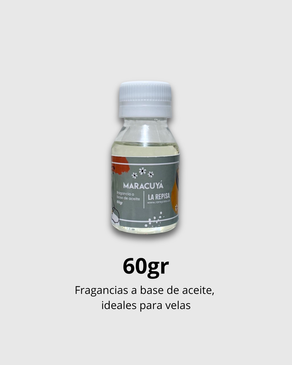 Fragancia premium: Maracuyá 60gr