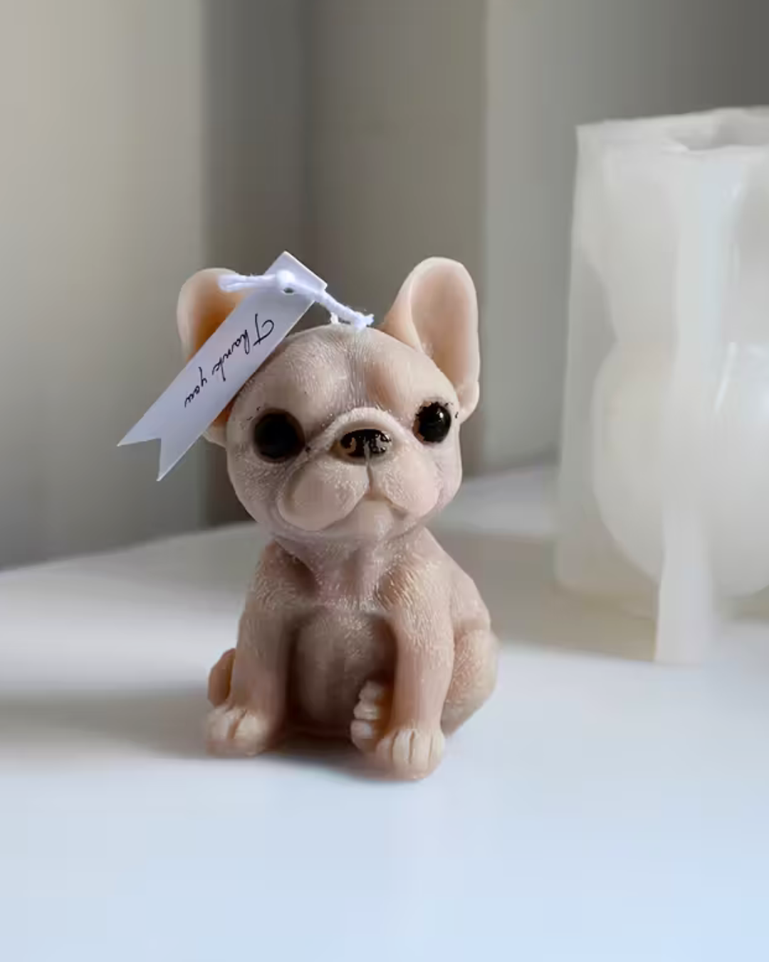 Molde de Silicona de Mini Bulldog Francés