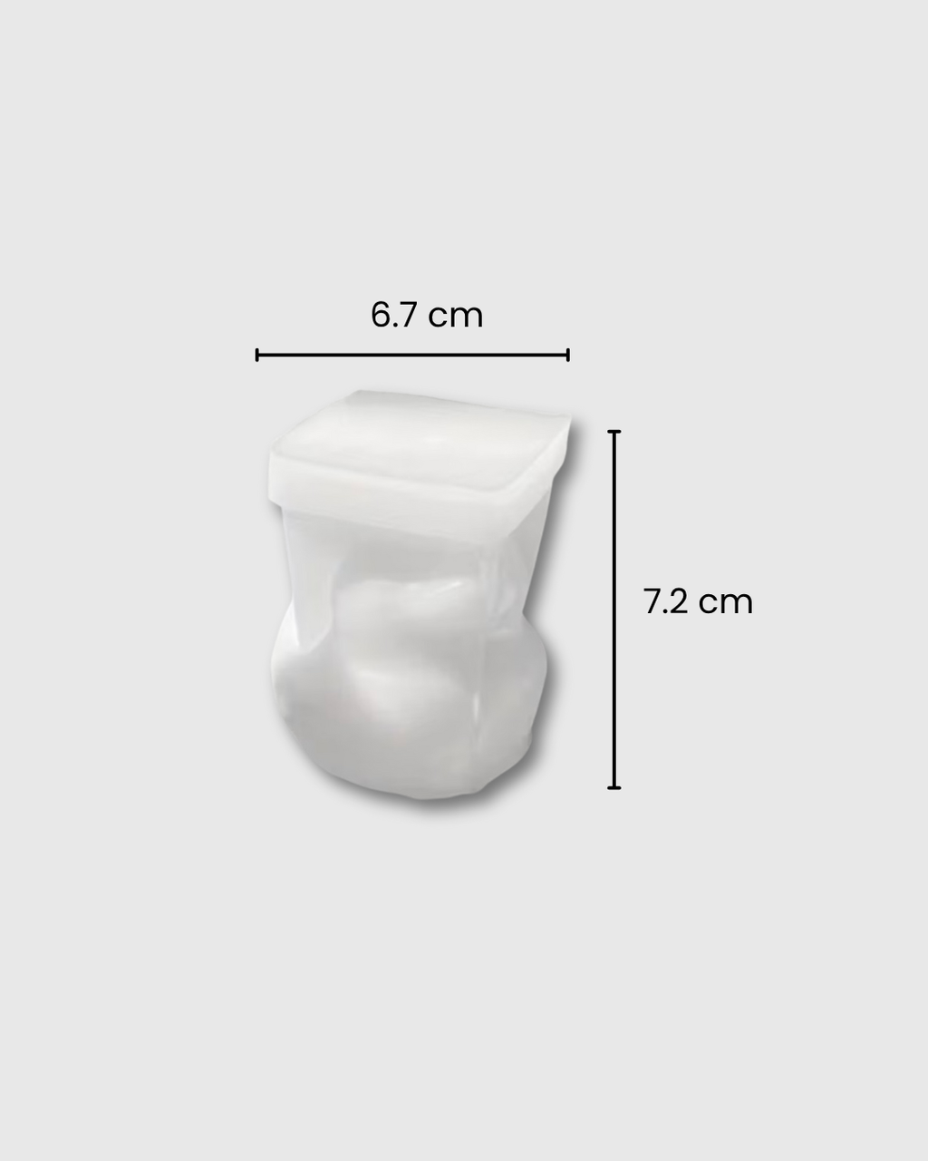 Molde de Silicona en forma de Pato