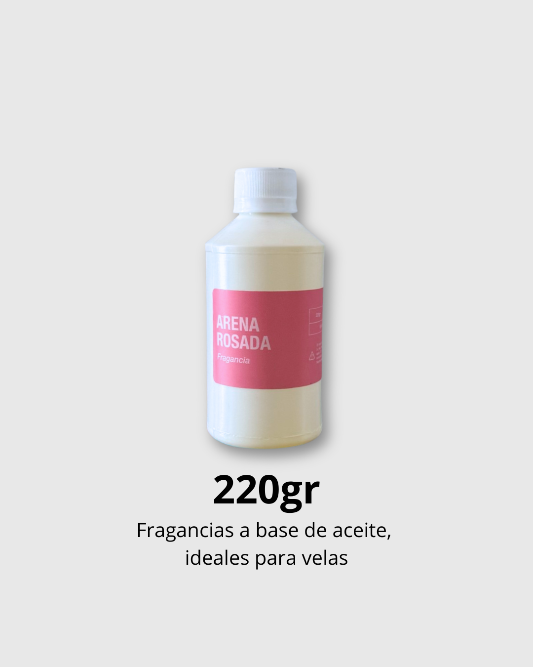 Fragancia premium: Arena Rosada 220gr
