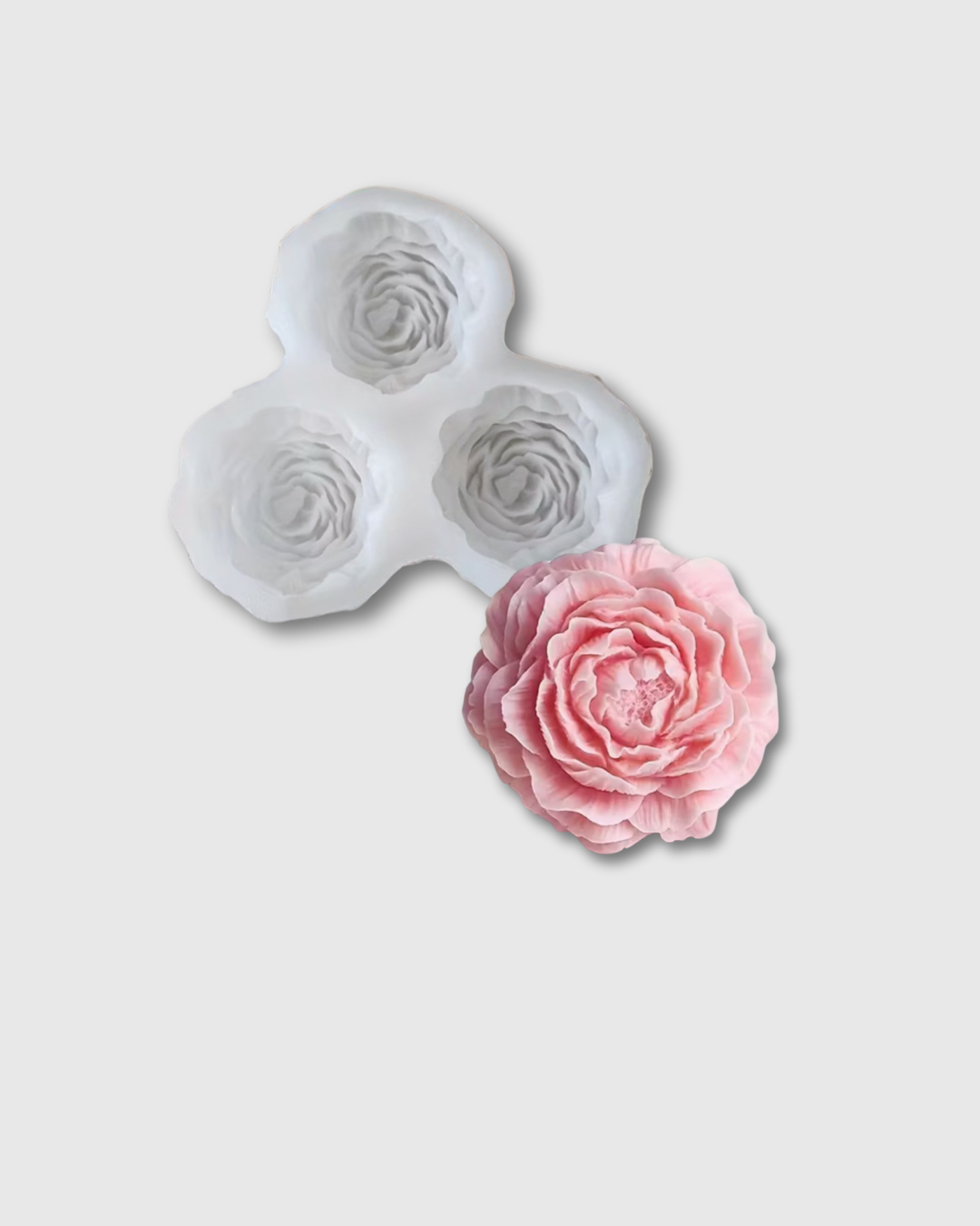 molde de silicona flores