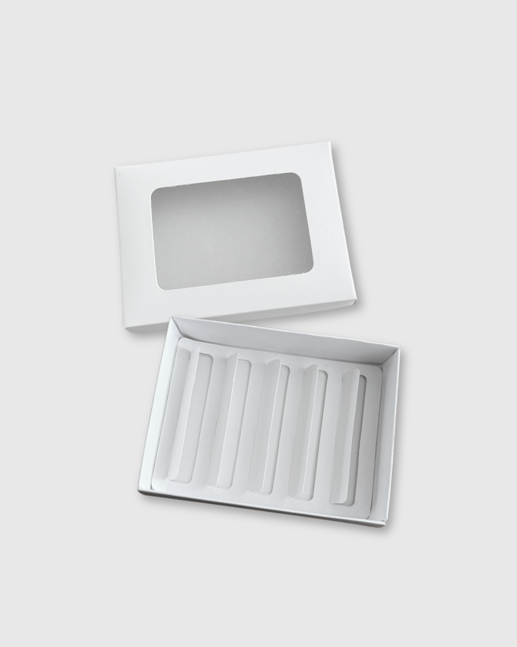 Caja blanca 14x10.5x3 cm