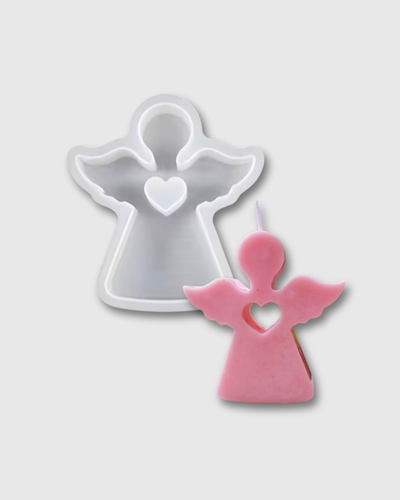 Molde de Silicona Ángel del Amor con Corazón