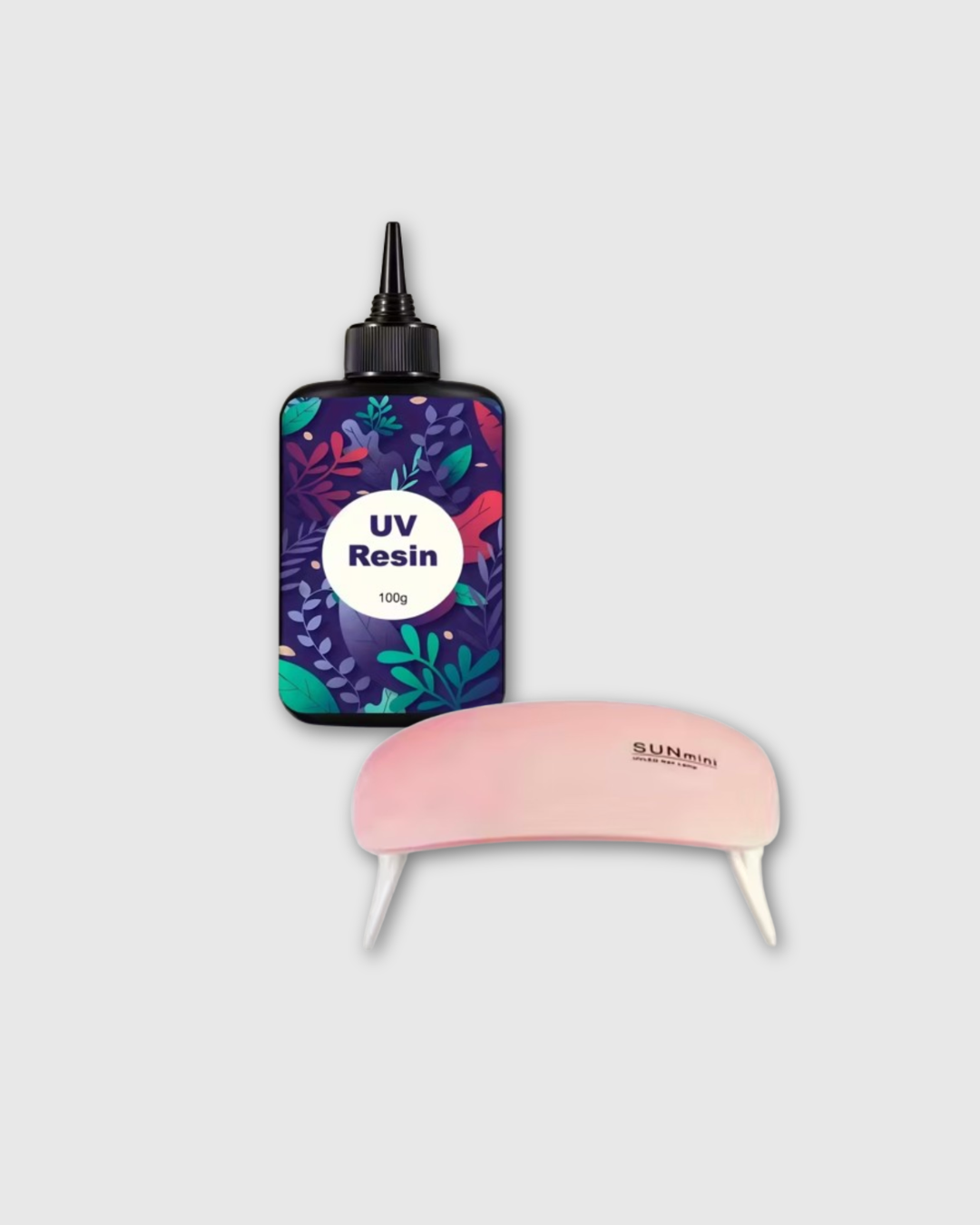 Kit Resina UV 100 ml + Lámpara