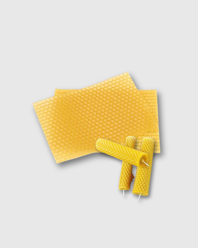 Hoja de Panal de Cera de Abeja Natural