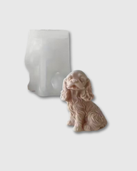 Molde de Silicona en Forma de Perro Cocker Spaniel