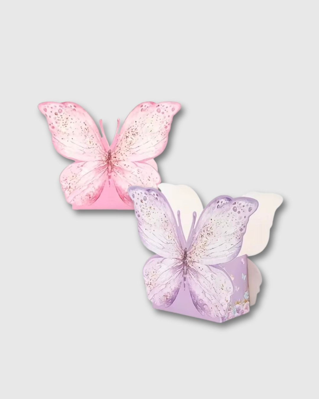 Paquete x6 Cajas de Regalo con Mariposas