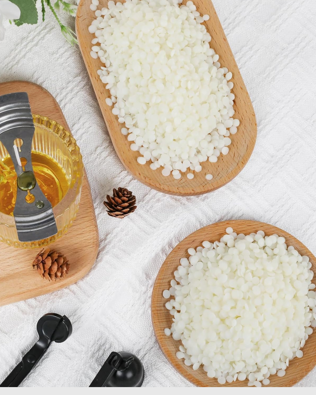 Cera de soya APF (Alto Punto de Fusión) – 1 Kg