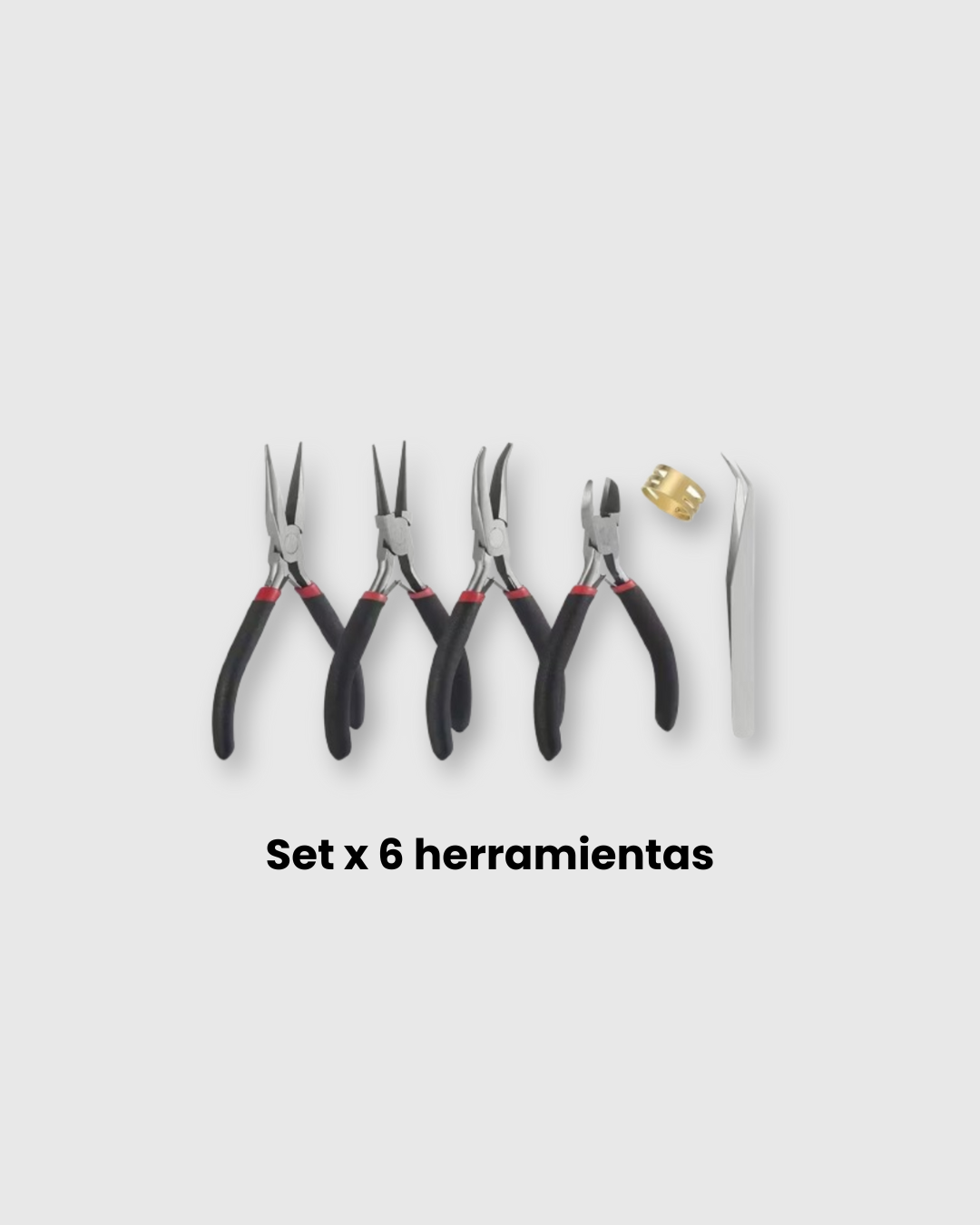 Juego de 6 Alicates para Hacer Joyería
