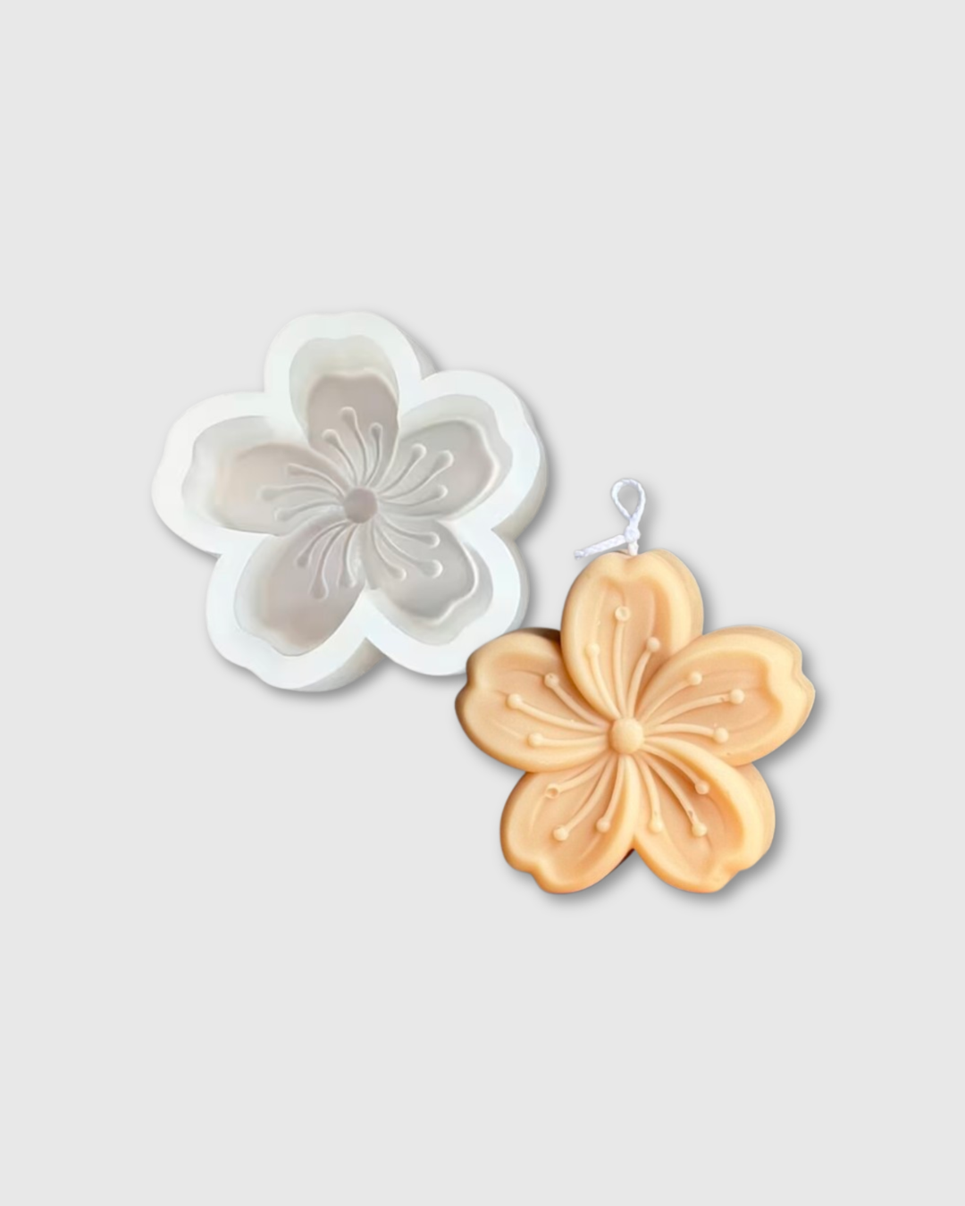 Molde de Silicona Flor de Cerezo