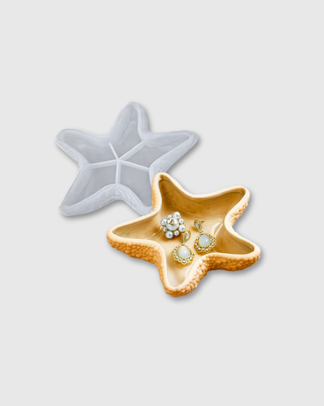 Molde de Silicona Bandeja Estrella de Mar