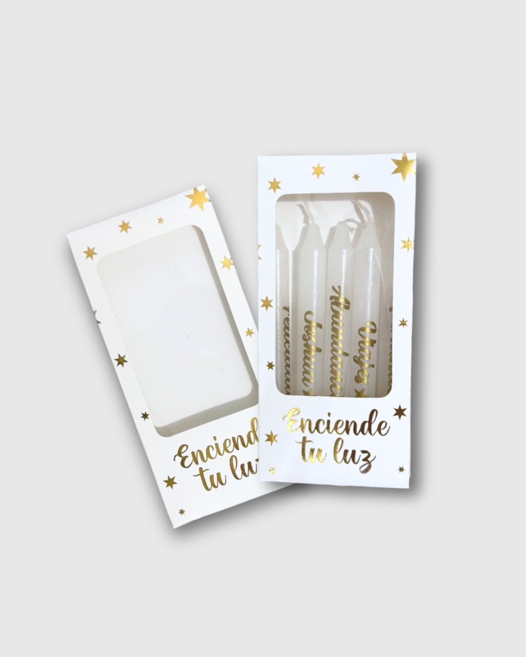 caja de velas 5 unidades