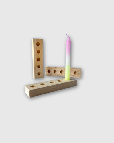 Base de Chingale con 5 Orificios para Velas
