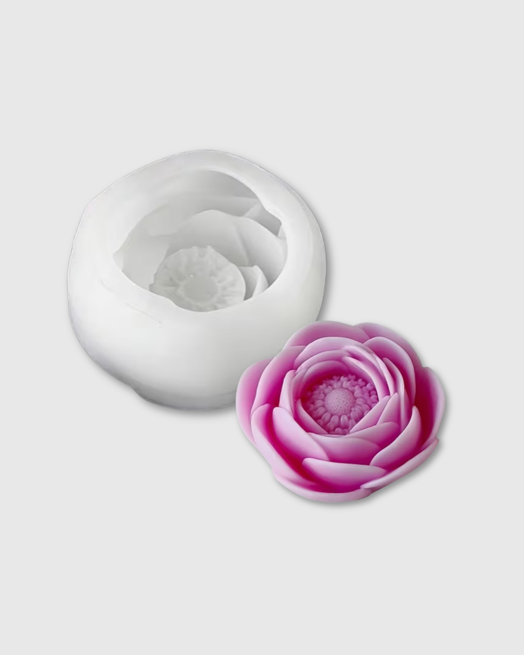Molde de Silicona Flor de Loto