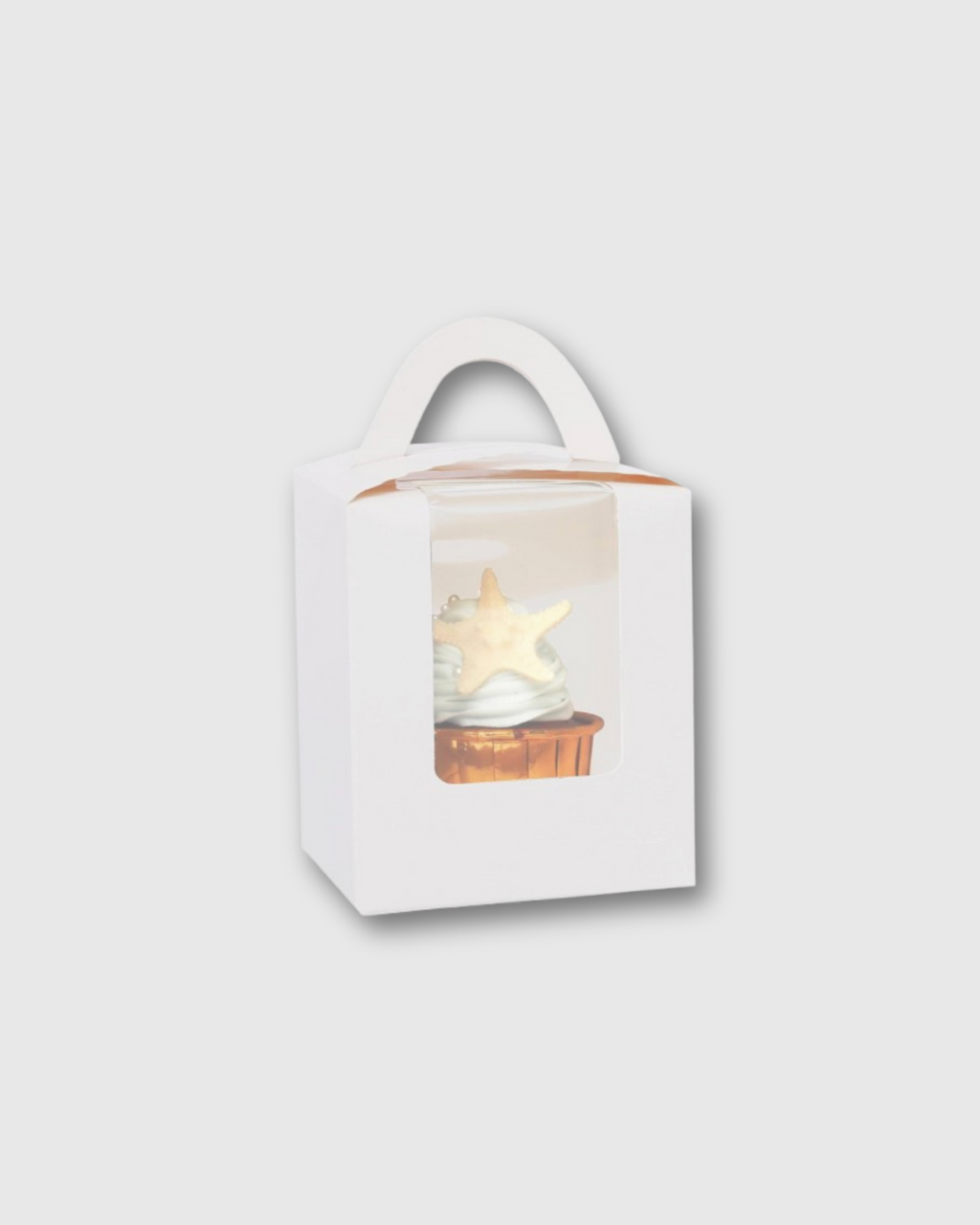 Cajas individuales para cupcakes con ventana 11x9x9