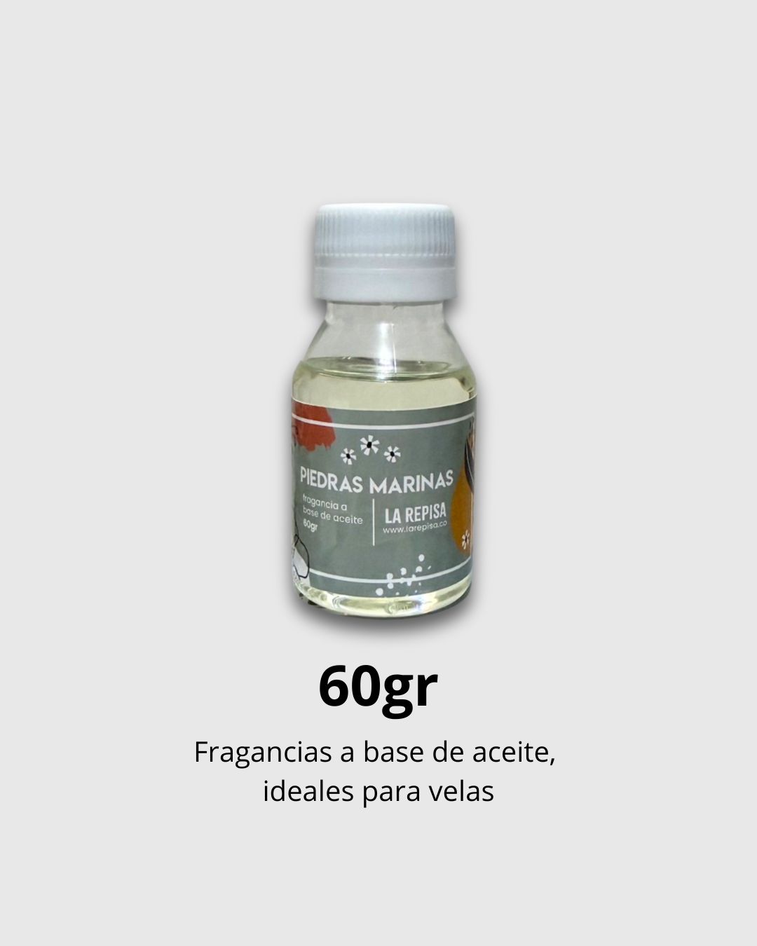 Fragancia premium: Piedras Marinas 60gr