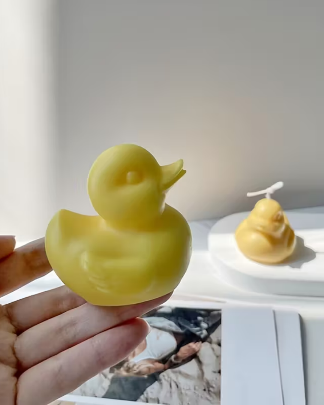 Molde de Silicona en forma de Pato