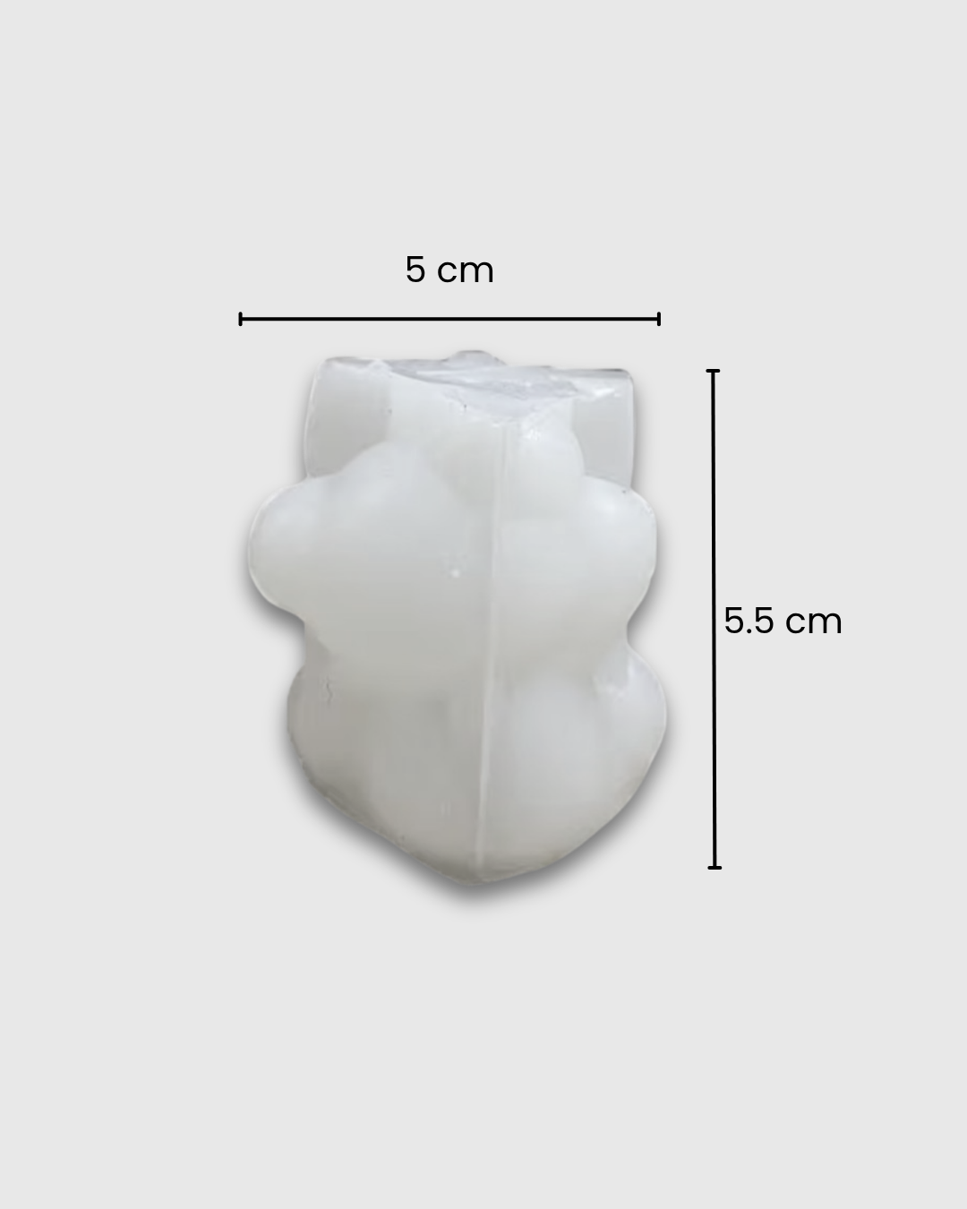 Molde de Silicona Oso con la Mano Arriba