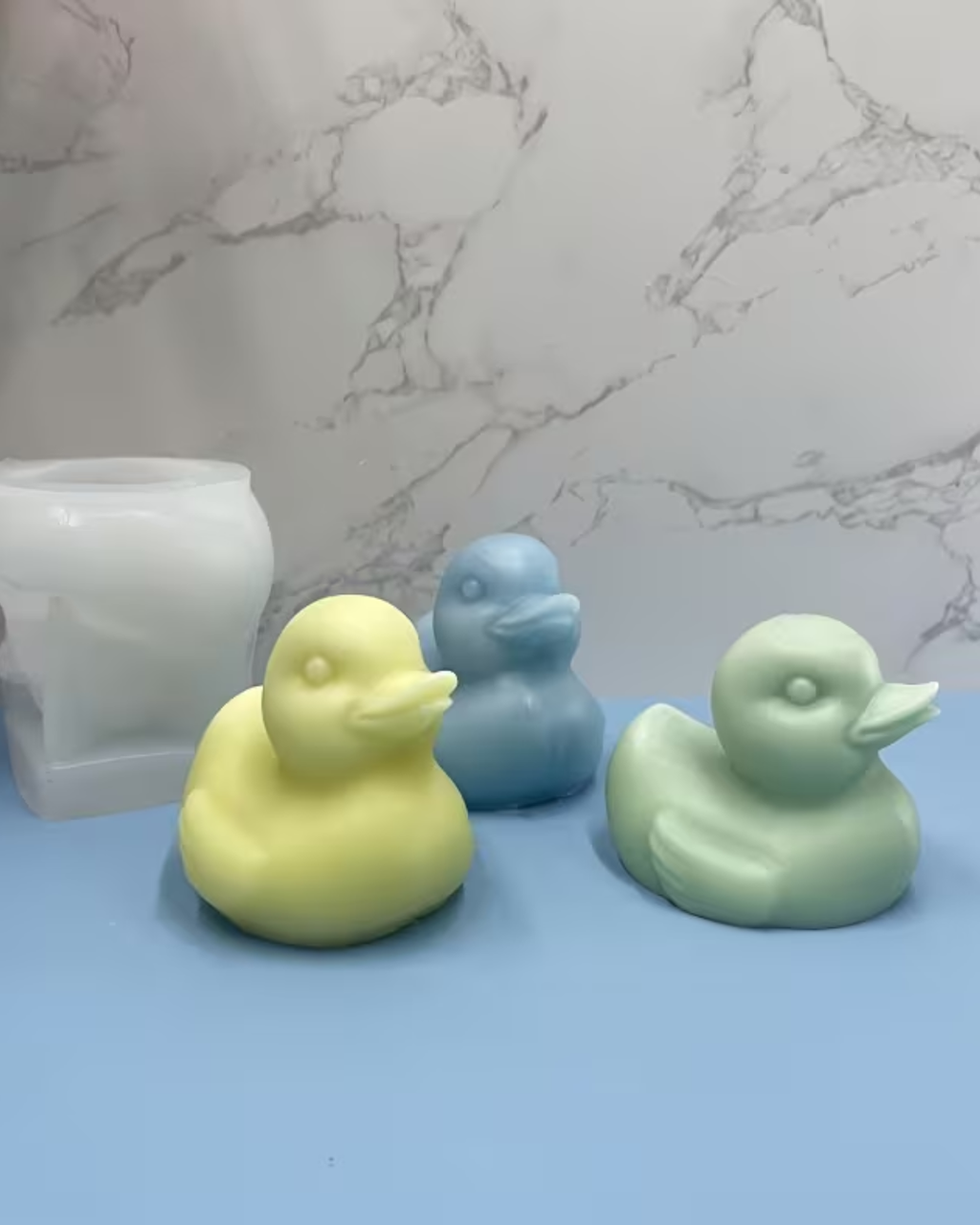 Molde de Silicona en forma de Pato