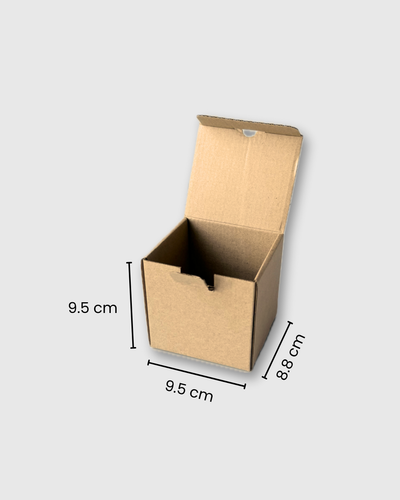 Cajas mug de Cartón Corrugado 9.5x8.8x9.5cm