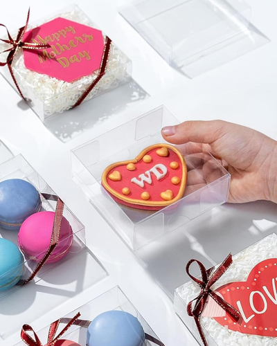 Caja de acetato 10x10x3 cm