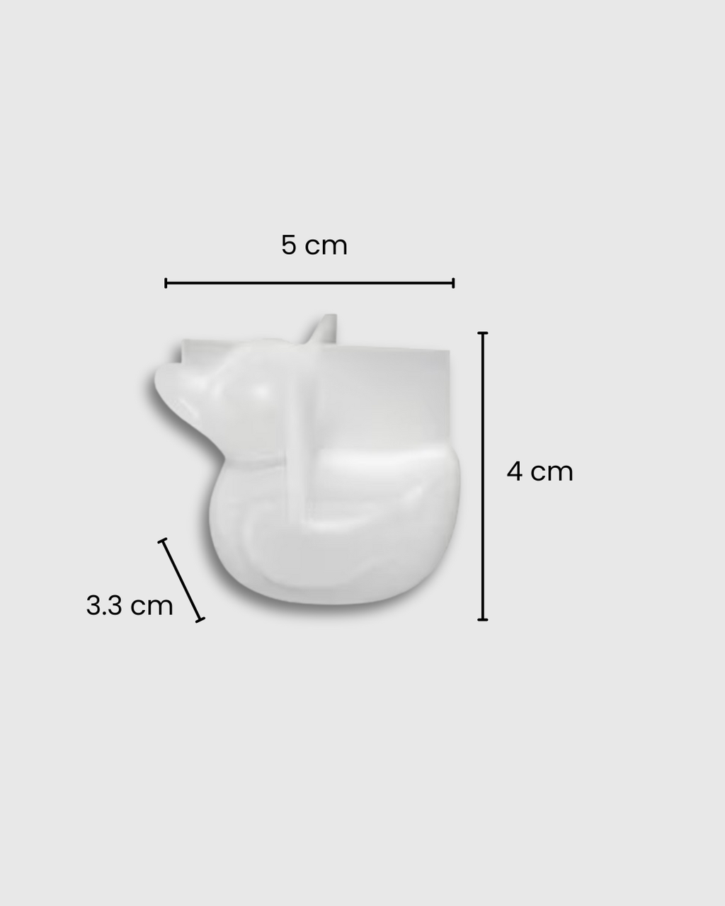 Molde de Silicona en Forma de Pato de Ule Pequeño