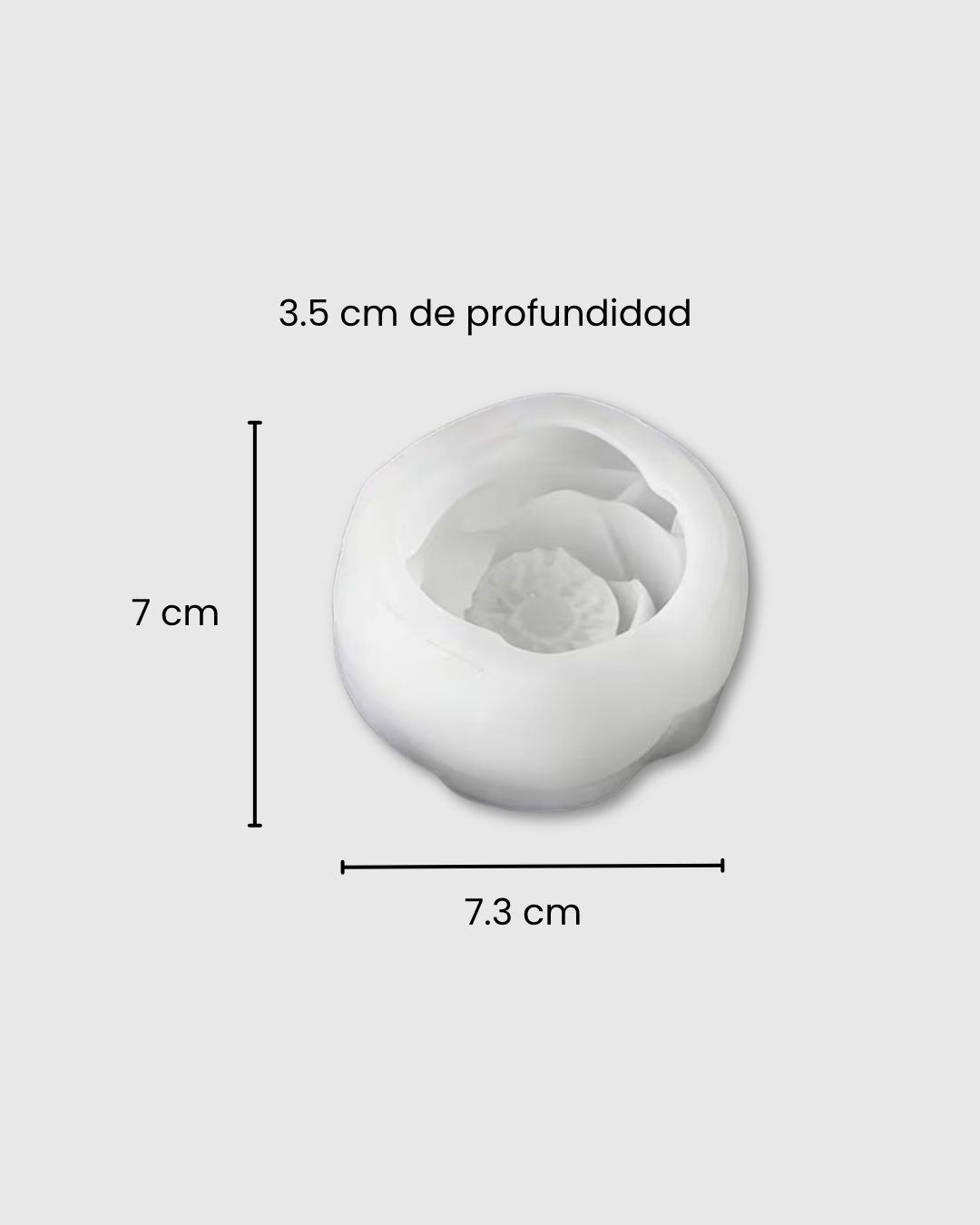 Molde de Silicona Flor de Loto