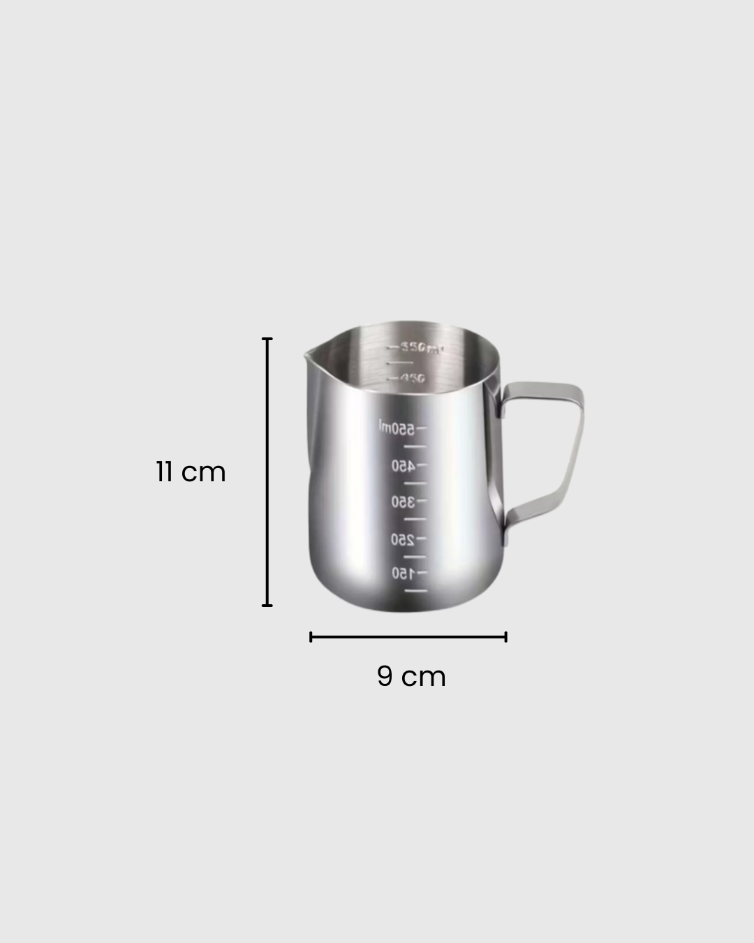 Recipiente de cera de acero inoxidable de 600 ml con cuchara