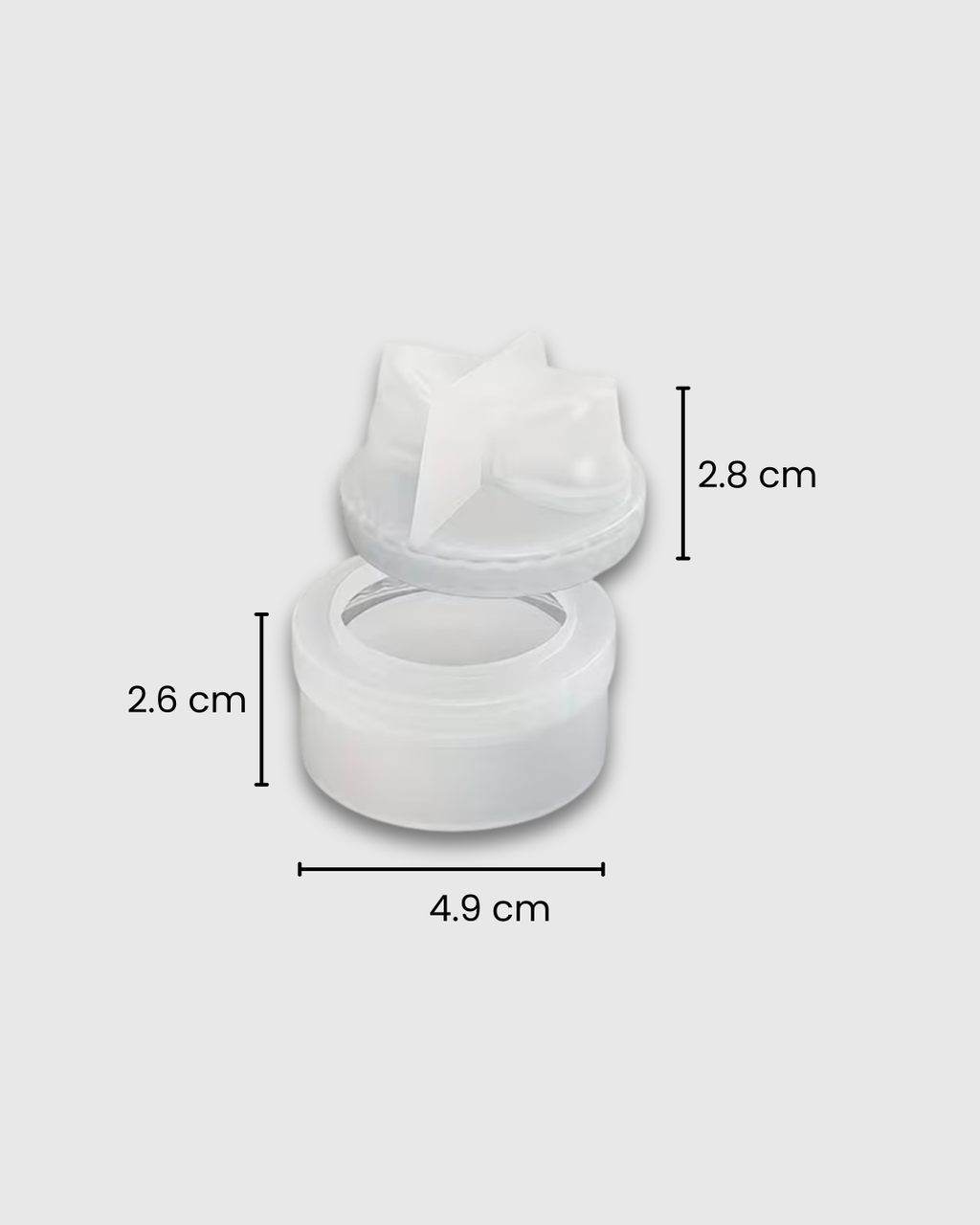 Molde silicona mini caja con lazo y tapa
