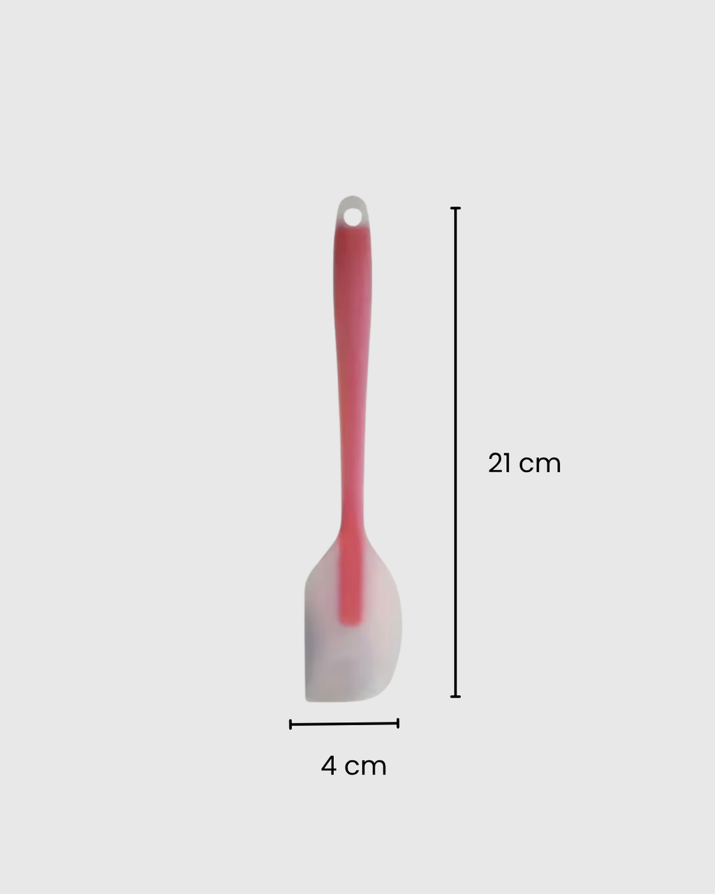 Espátula de Silicona Translúcida