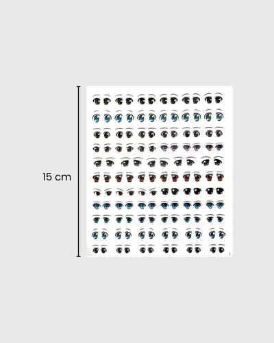 Set de pegatina para ojos