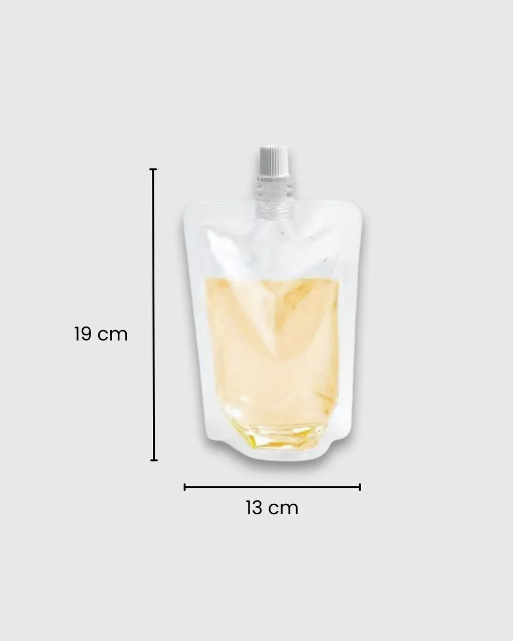 Bolsa Flexible 500 ml para Bebidas, Jugos y Wax Melt