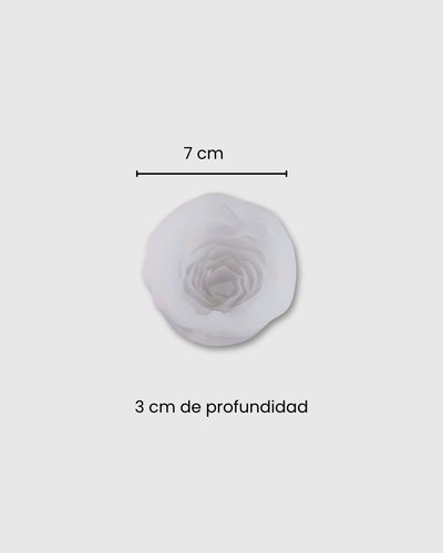 Molde de Silicona Peonía Mediana
