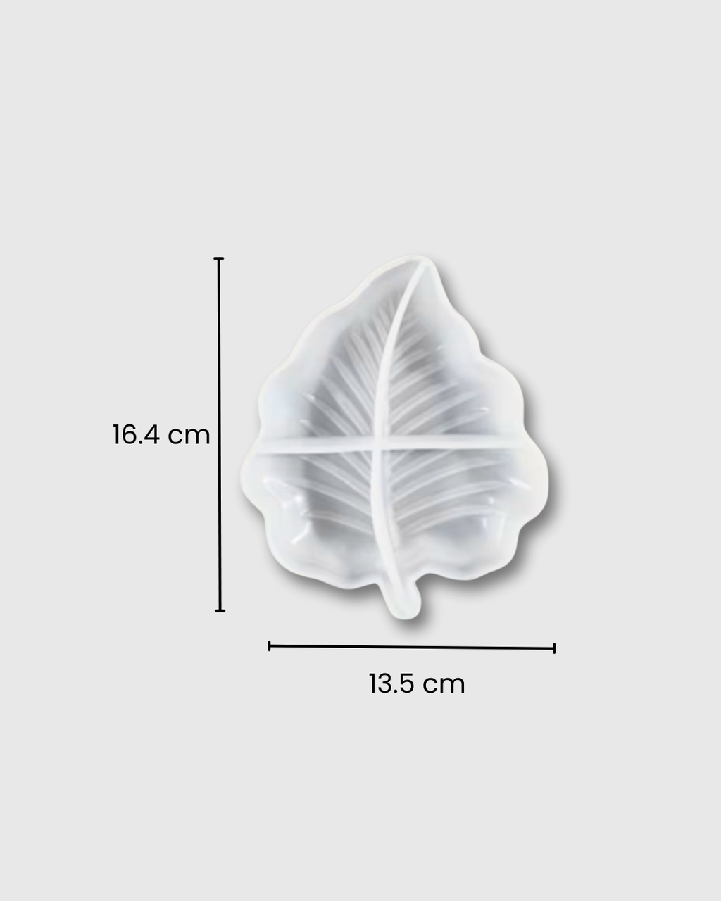 Molde de Silicona en Forma de Hoja